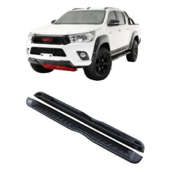 Thumbnail / main presentation photo of the Toyota Hilux Revo-Rocco 2015-20 Steel Side Steps - TRD.