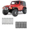 Jeep Wrangler TJ Mesh Grille Inserts - Type 2 Thumbnail