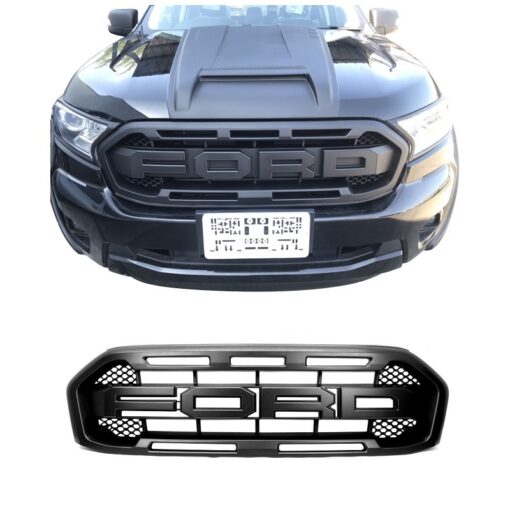 Thumbnail / Product showcase image for the Ford Ranger XLT T8 2019-22 Front Grille - Raptor Type