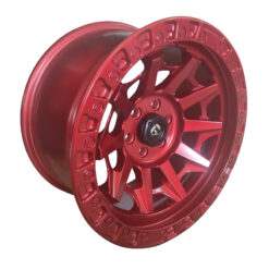 Thumbnail / main presentation photo of the Aluminum Wheels 17″ 6×114.3 - Fuel Off Road Covert [Red]