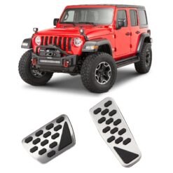 Jeep Wrangler JL Pedal Cover Kit Thumbnail