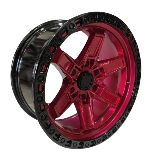 Thumbnail / main presentation photo of the Aluminum Wheels 18″ 6×139.7 - Fuel Off Road Kicker [Red]
