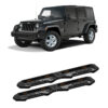 Jeep Wrangler JK Steel Side Steps - Diamond Thumbnail