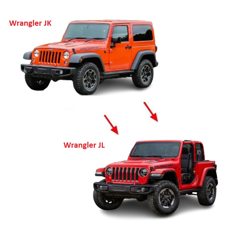Body Kit Wrangler JL Type Jeep Wrangler JK 2007-2018 – X-Power