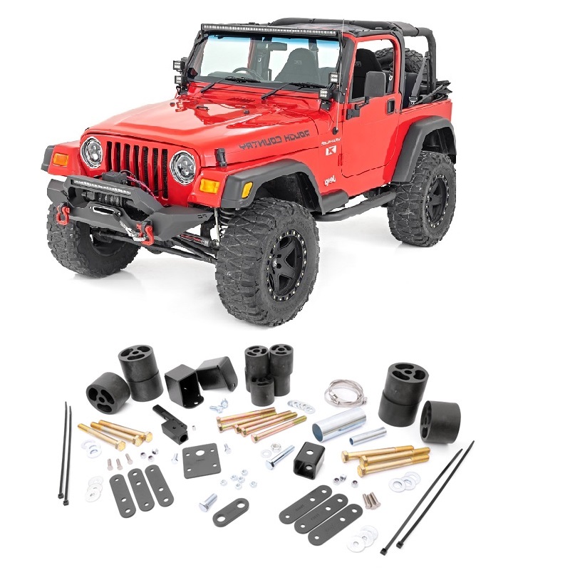 Jeep Wrangler (TJ) 1996-2002 Body Lift Kit RC X-Power