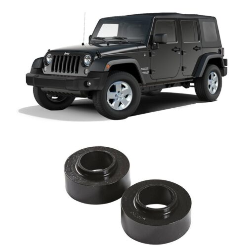 Jeep Wrangler (JK) 2007-2018 Front Coil Spring Spacer Lift Kit 1.75″ [Rubicon Express] [Rubicon Express] X-Power off road 4x4