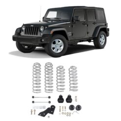 Jeep Wrangler (JK) 2007-2018 No-Shocks SuspensionLift Kit 2.5″ [Rubicon Express] [Rubicon Express] X-Power off road 4x4