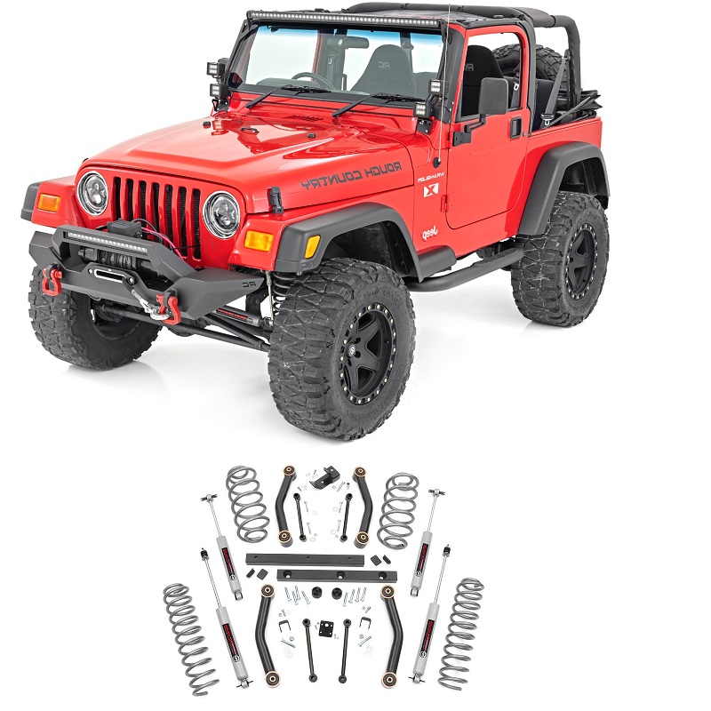 Jeep Wrangler TJ 03-06 Suspension Lift Kit 4