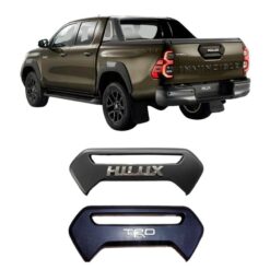 Thumbnail / main presentation photo of the Toyota Hilux Revo 2015+ Tailgate Handle Inserts - Invincible Type