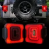 Jeep Wrangler JK Smoked LED Tail Lights - C Type Thumbnail