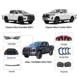 Toyota Hilux 2021+ (Invincible,Cruiser) Body Kit Toyota Tundra 2021