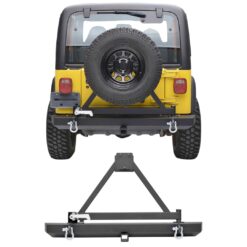 Jeep Wrangler TJ Rear Bumper With Tire Carrier Thumbnail